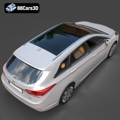 Hyundai i40 Wagon 2015 3D Model
