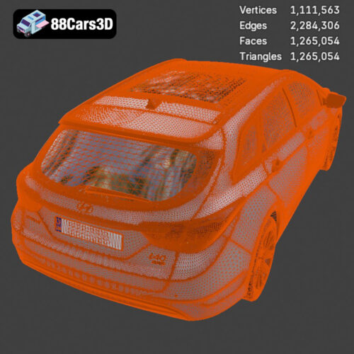Hyundai i40 Wagon 2015 3D Model
