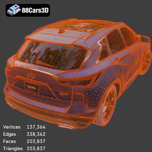Infiniti QX50 2019 3D Model
