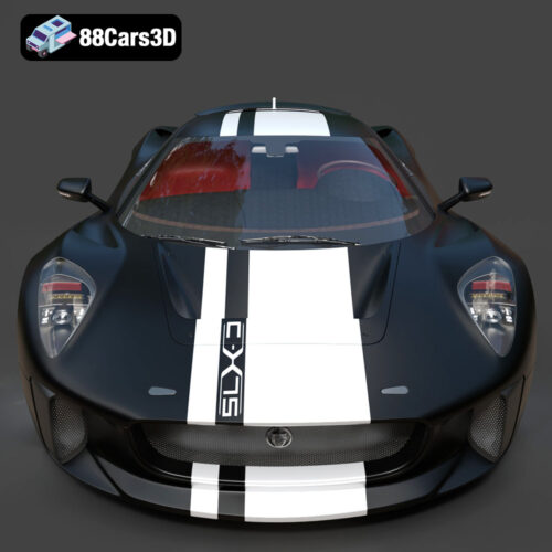 Jaguar C-X75 2014 3D Model