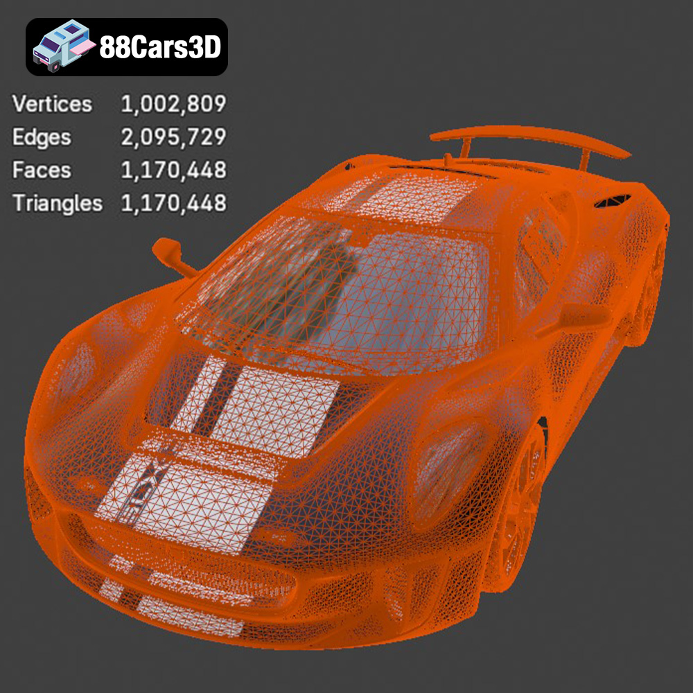 Jaguar C-X75 2014 3D Model