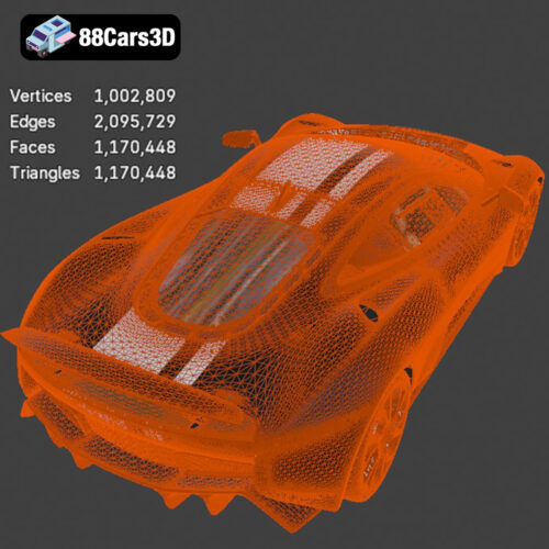Jaguar C-X75 2014 3D Model