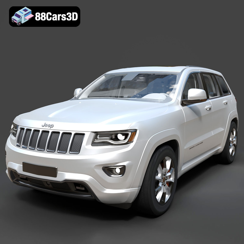 Jeep Grand Cherokee Limited 2017 3D Model