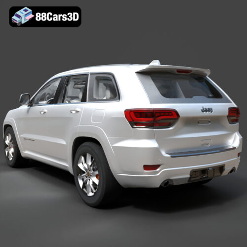 Jeep Grand Cherokee Limited 2017 3D Model
