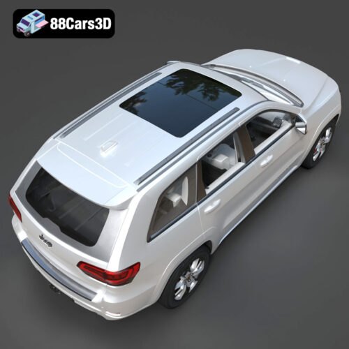 Jeep Grand Cherokee Limited 2017 3D Model