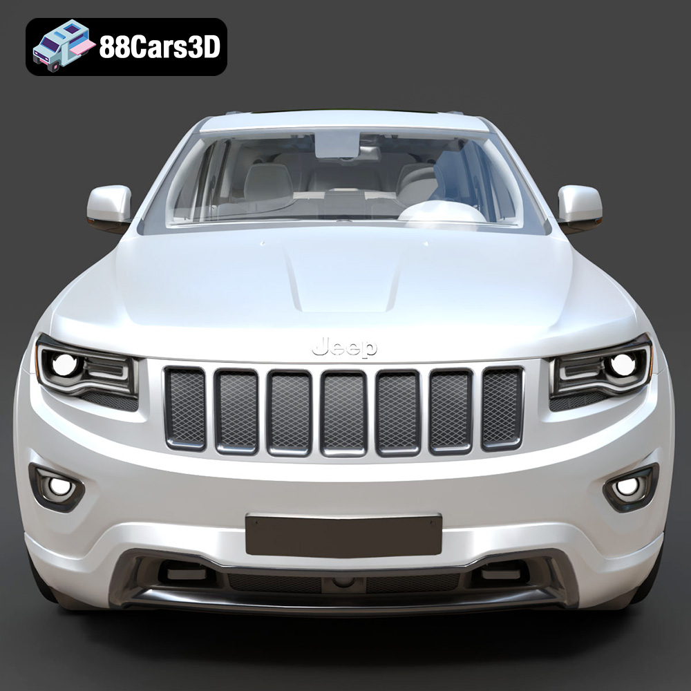 Jeep Grand Cherokee Limited 2017 3D Model