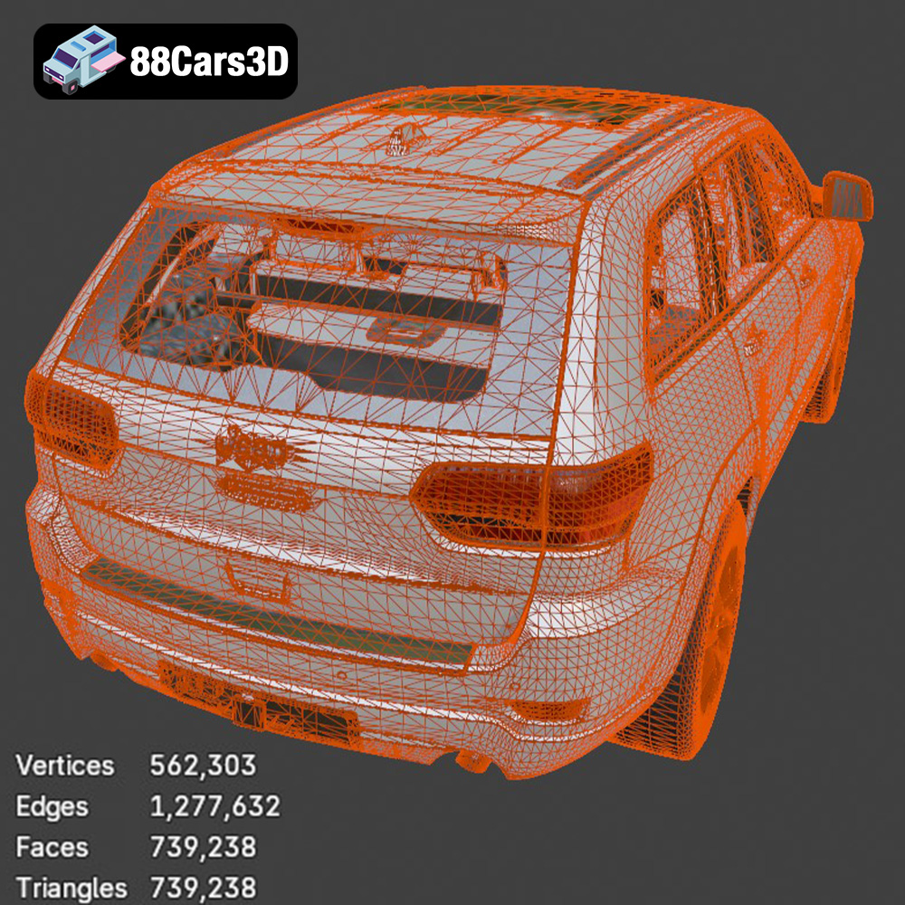 Jeep Grand Cherokee Limited 2017 3D Model