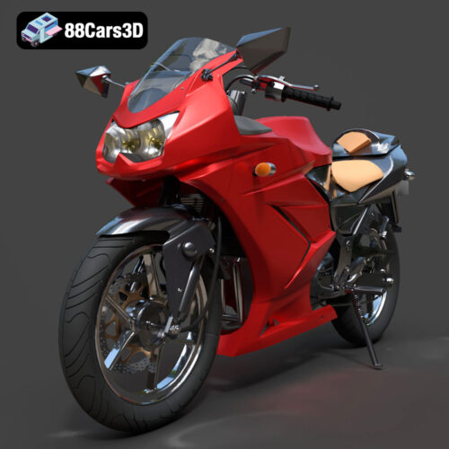 Kawasaki Ninja 3D Model