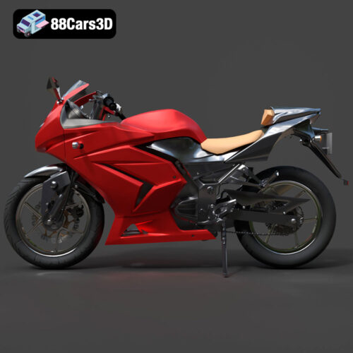 Kawasaki Ninja 3D Model