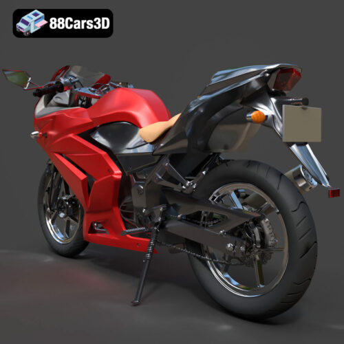 Kawasaki Ninja 3D Model