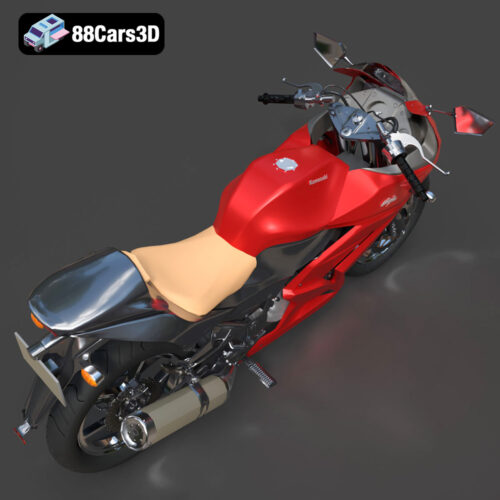 Kawasaki Ninja 3D Model