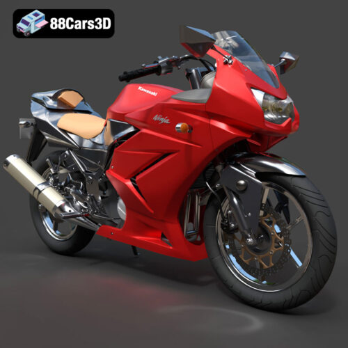 Kawasaki Ninja 3D Model