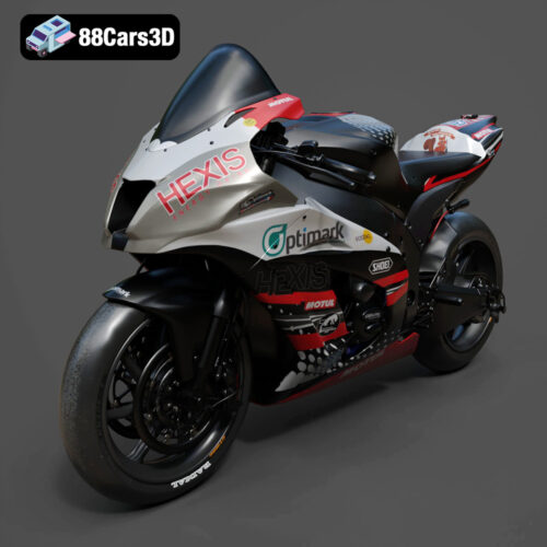 Kawasaki ZX-10R 3D Model