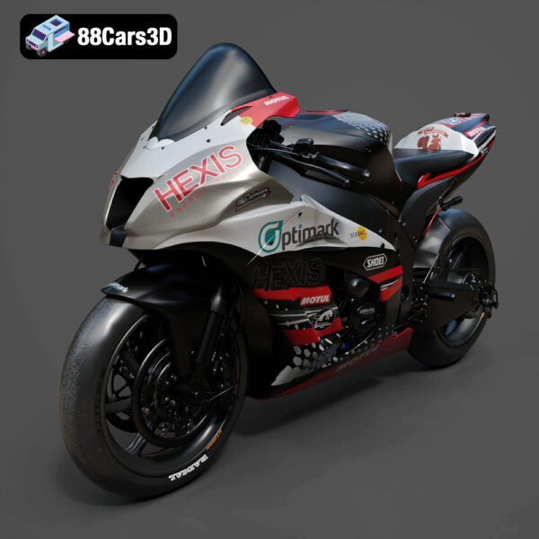 Kawasaki ZX-10R 3D Model