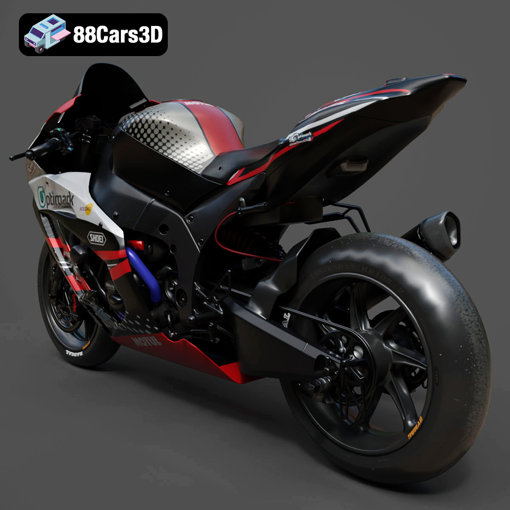 Kawasaki ZX-10R 3D Model