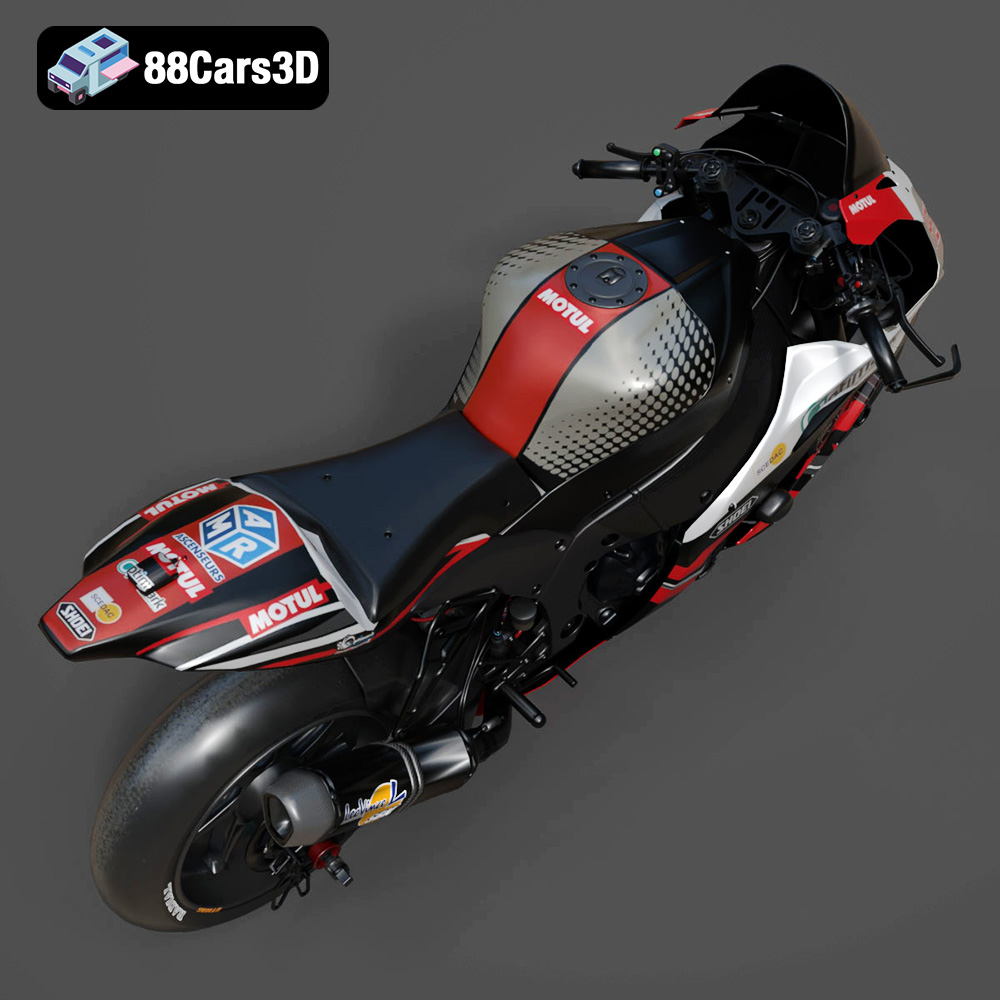 Kawasaki ZX-10R 3D Model