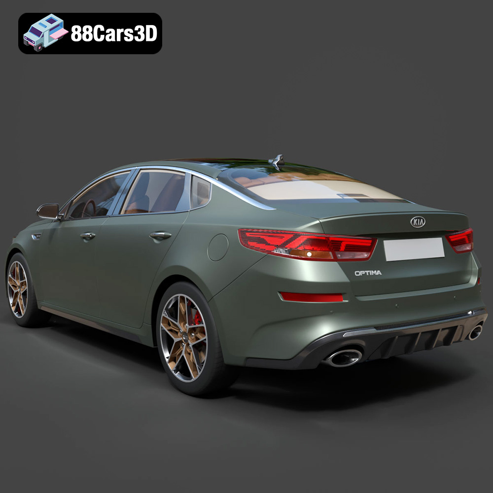 Kia Optima 2019 3D Model