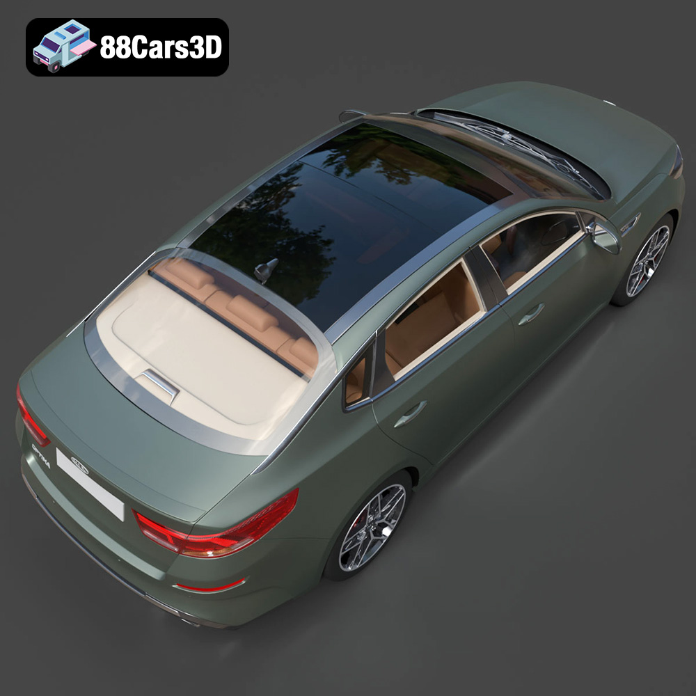 Kia Optima 2019 3D Model