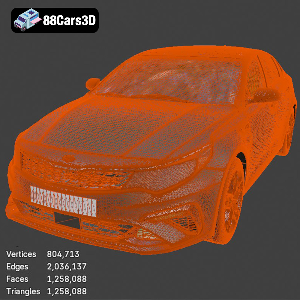 Kia Optima 2019 3D Model