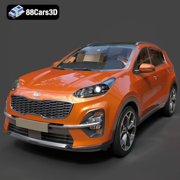 Kia Sportage 2019 3D Model