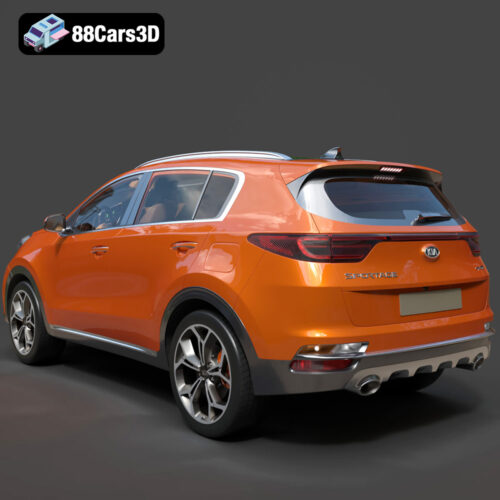 Kia Sportage 2019 3D Model