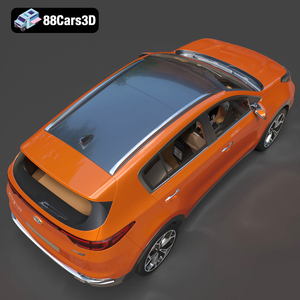 Kia Sportage 2019 3D Model