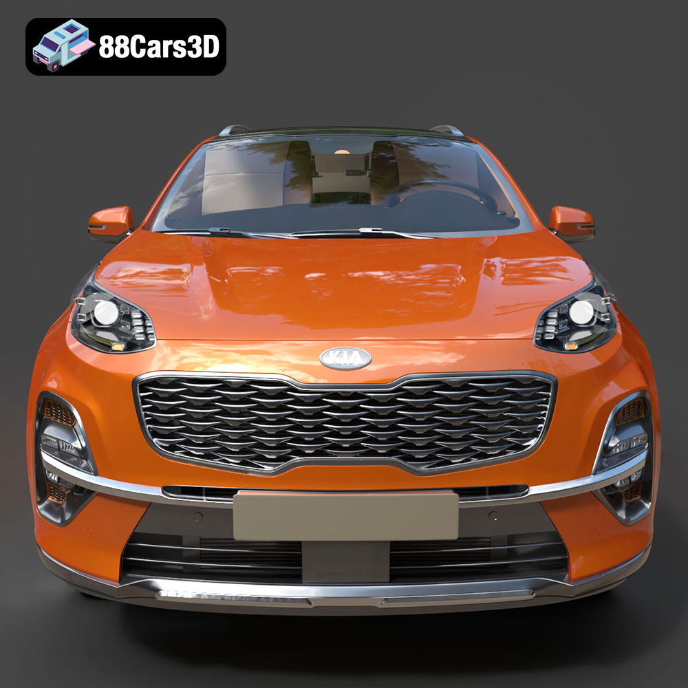 Kia Sportage 2019 3D Model
