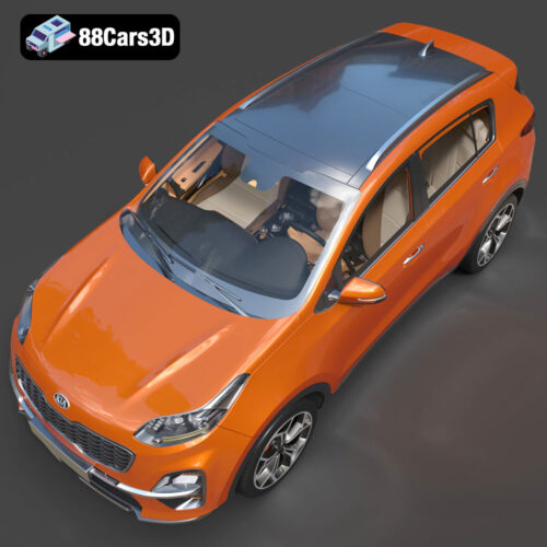 Kia Sportage 2019 3D Model