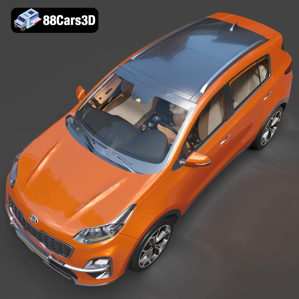 Kia Sportage 2019 3D Model