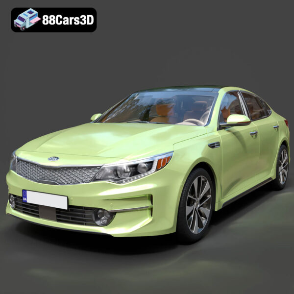 Kia K5 MX 2016 3D Model