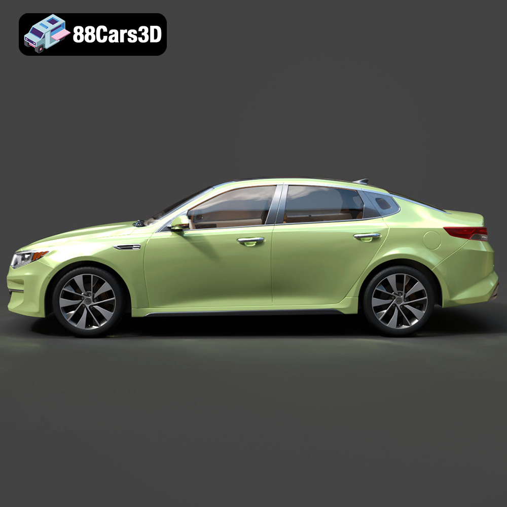 Kia K5 MX 2016 3D Model