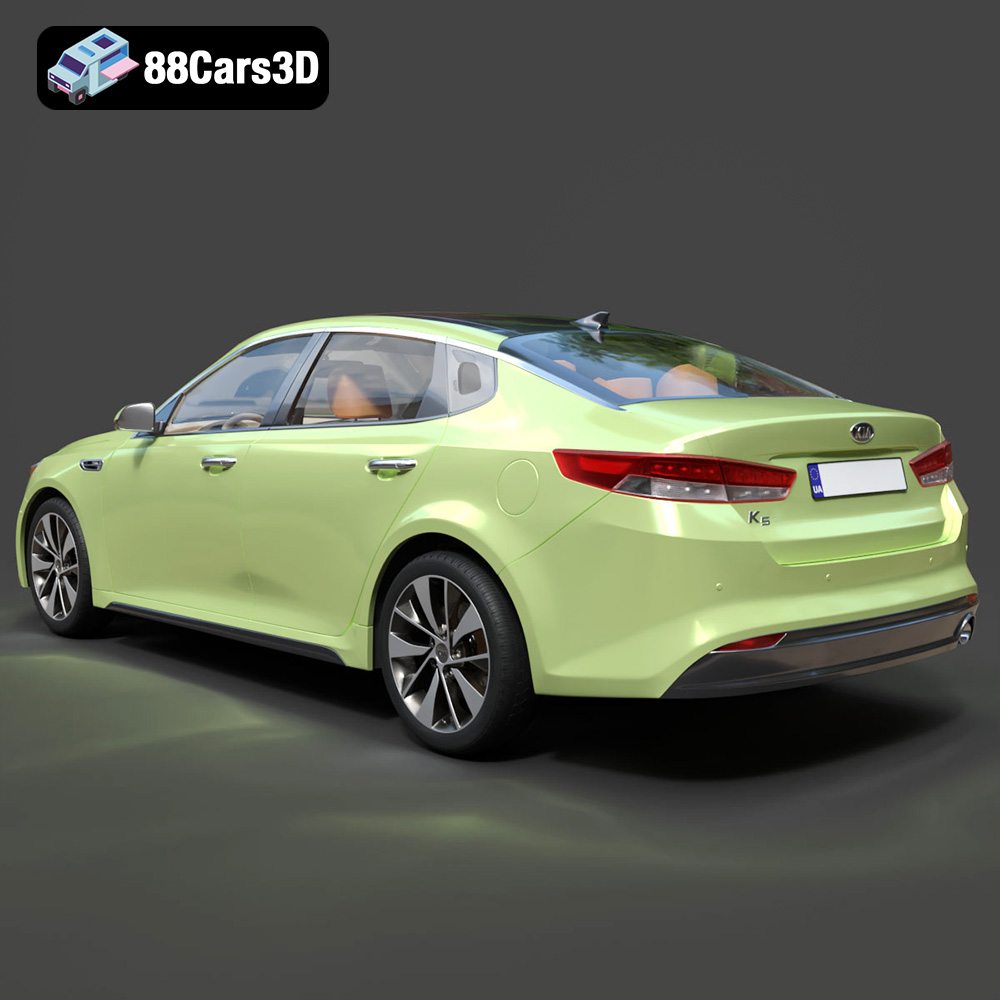 Kia K5 MX 2016 3D Model