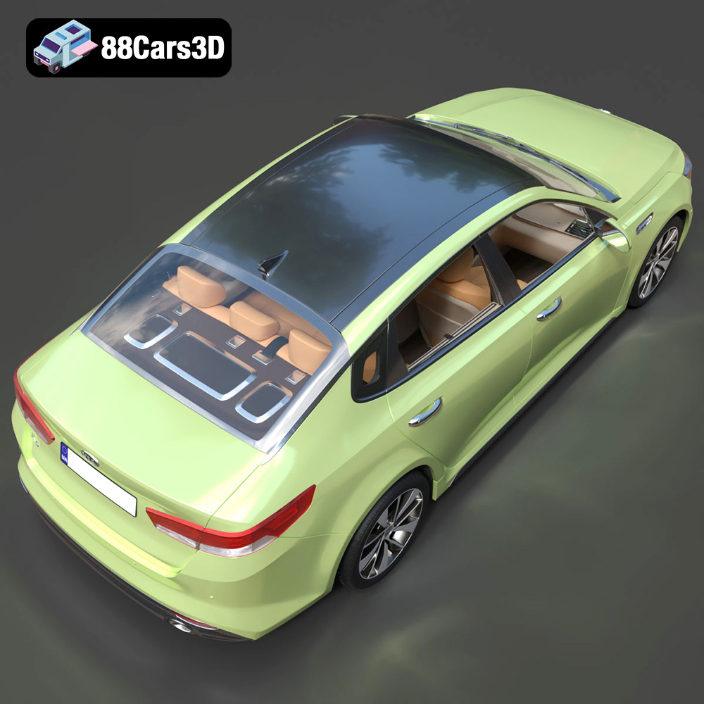 Kia K5 MX 2016 3D Model