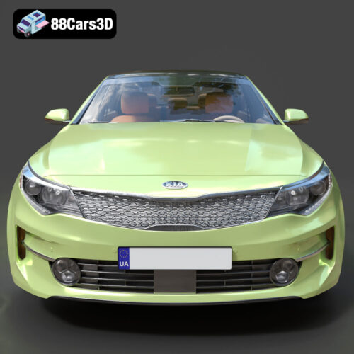Kia K5 MX 2016 3D Model