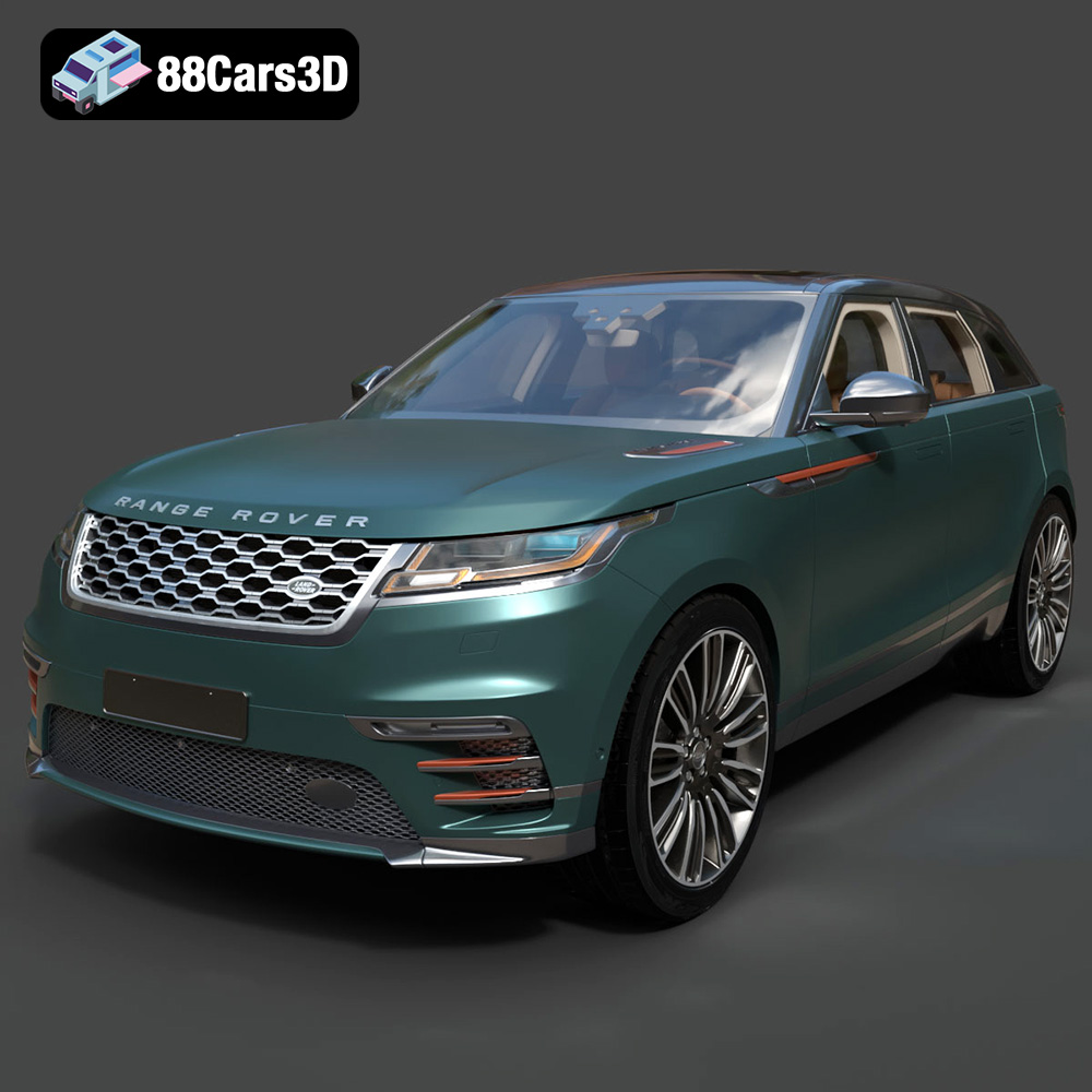 Land Rover Range Rover Velar 2018 3D Model