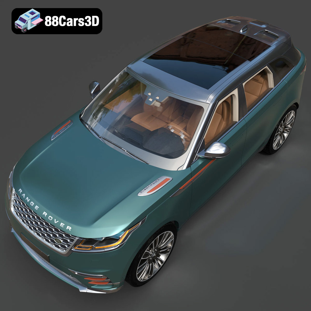 Land Rover Range Rover Velar 2018 3D Model