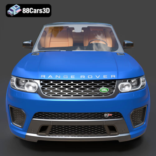 Land Rover Range Rover Sport SVR 2015 3D Model