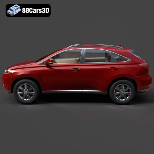 Lexus RX350 2010 3D Model