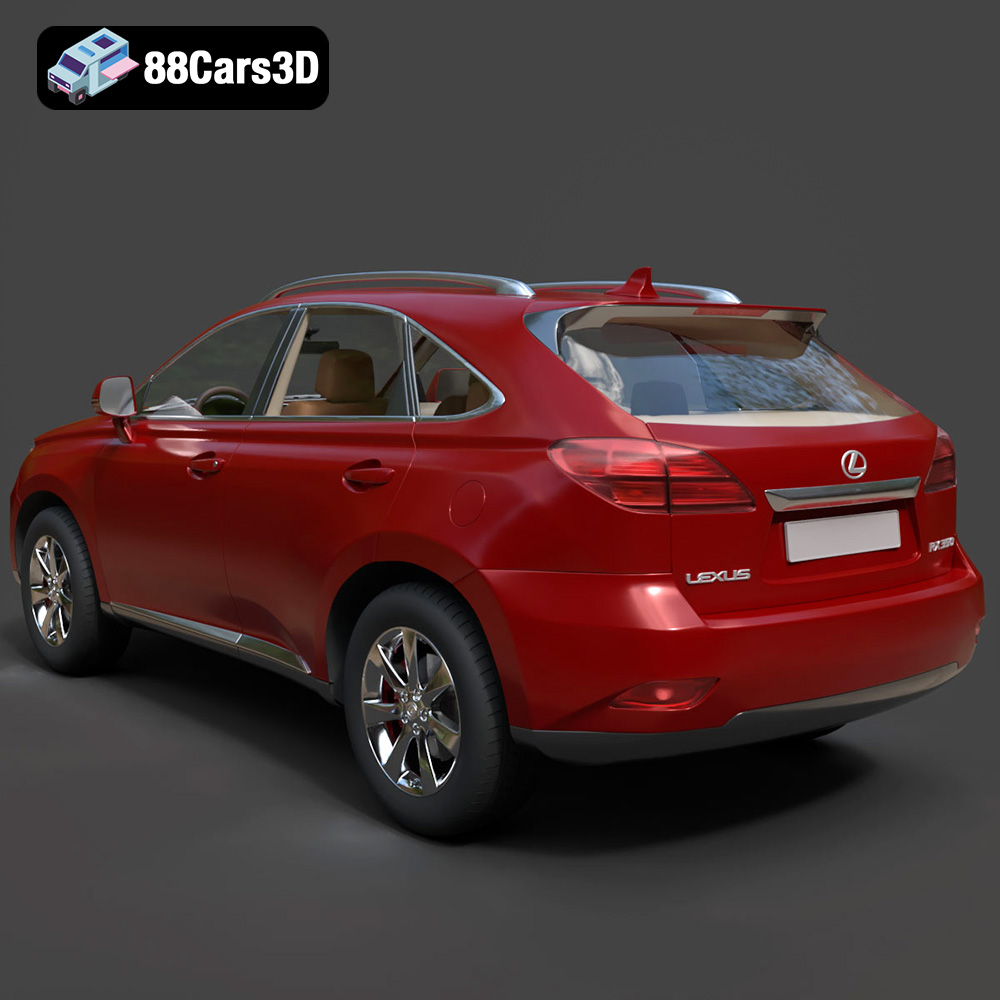 Lexus RX350 2010 3D Model