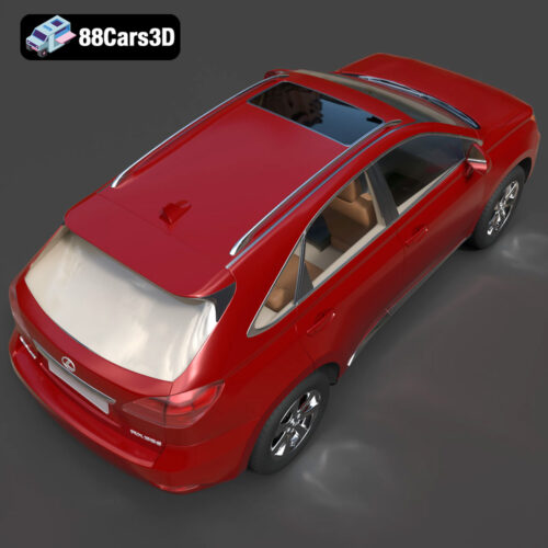 Lexus RX350 2010 3D Model