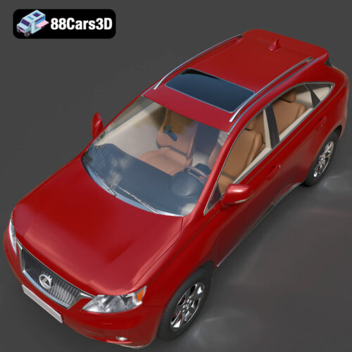 Lexus RX350 2010 3D Model