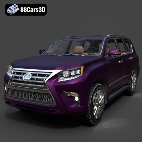 Lexus GX460 2014 3D Model