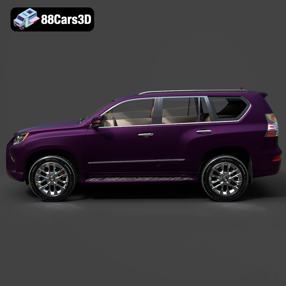 Lexus GX460 2014 3D Model