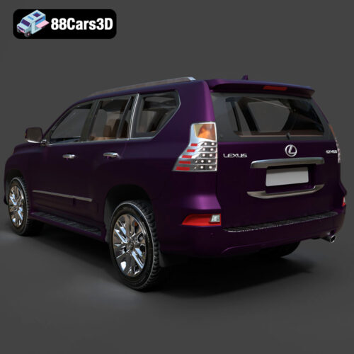 Lexus GX460 2014 3D Model