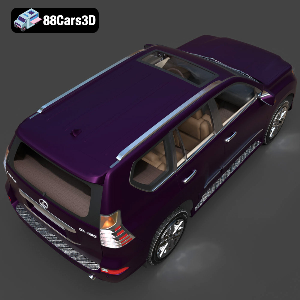 Lexus GX460 2014 3D Model
