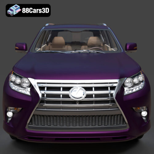 Lexus GX460 2014 3D Model
