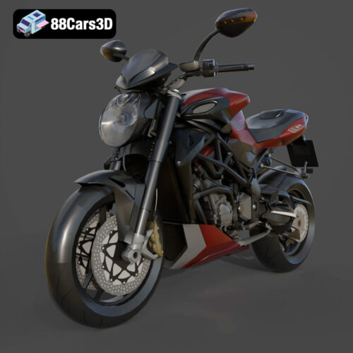 MV Agusta Brutale 1090 R 3D Model