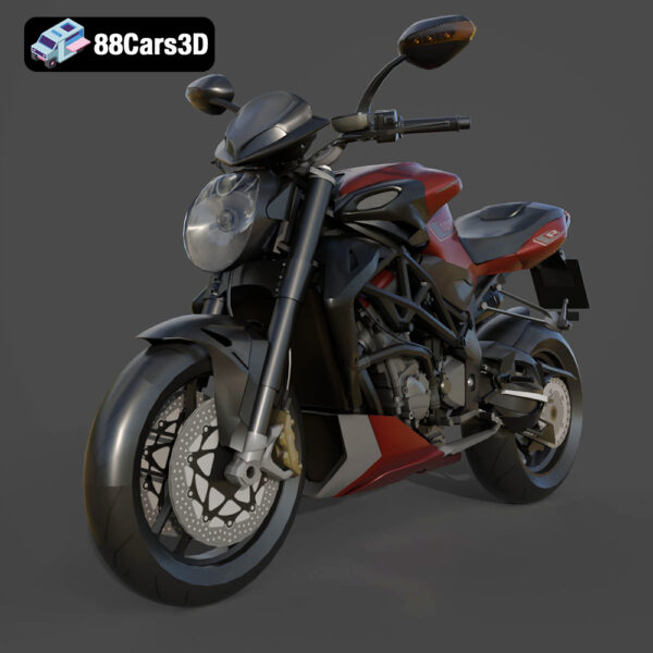 MV Agusta Brutale 1090 R 3D Model