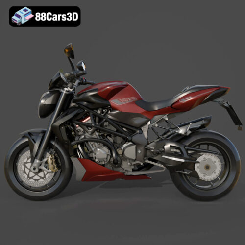 MV Agusta Brutale 1090 R 3D Model