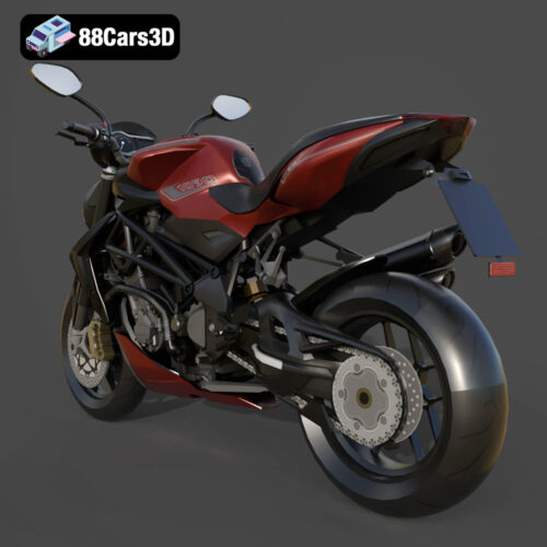 MV Agusta Brutale 1090 R 3D Model